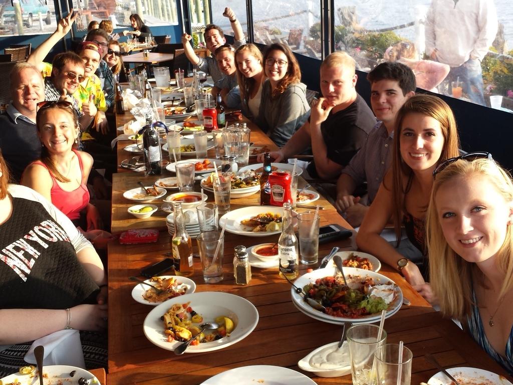 RWUJour's tweet photo. We present  (most of ) the graduating class of 2015. @myrwu @RWUCOMM @RWU_SPJ http://t.co/8Co7qY8ikf