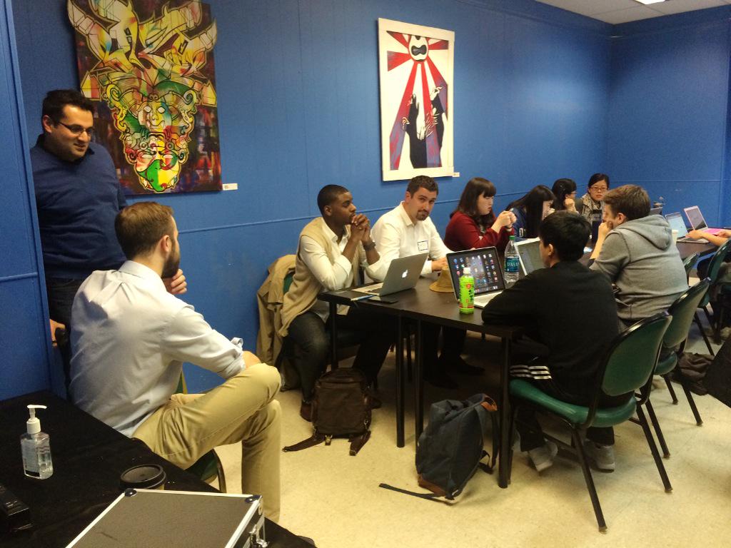 itsallysonrenee's tweet photo. .Today @BLUE1647 kicked off our #CivicCode program in collaboration w/ @DePaulU! #DiversityInTech #Building http://t.co/BOWNcDJzzZ