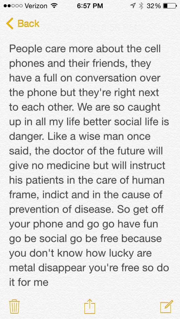 haleybell1's tweet photo. Just wrote this http://t.co/rrok2g0Euz
