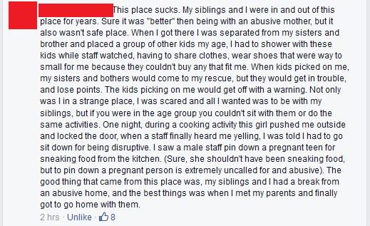 FosterChangeC's tweet image. What it is like to live at VOMCH. @VoteforGore, @DavidRabbitt  @ilike_mike @EfrenCarrillo  @ShirleeZane  @Susan_Gorin