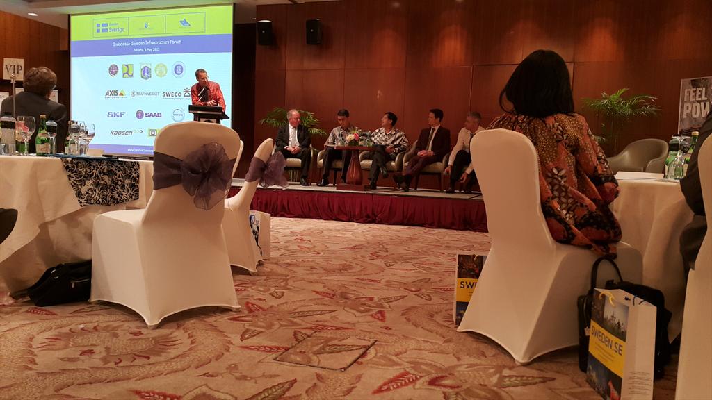 Acara Kedutaan swedia: smart city merupakan trend kota di dunia.di indonesia Kukar sudah lebih dulu..kukar hebat..!!!