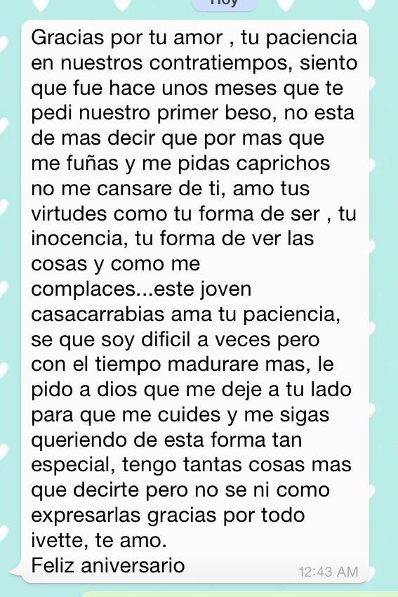 IvetteBido's tweet photo. Y fue un hermoso mensaje, en un hermoso día❤️😍 muchísimas gracias, te amo @JeLopez580 http://t.co/EDWxEzrKKe