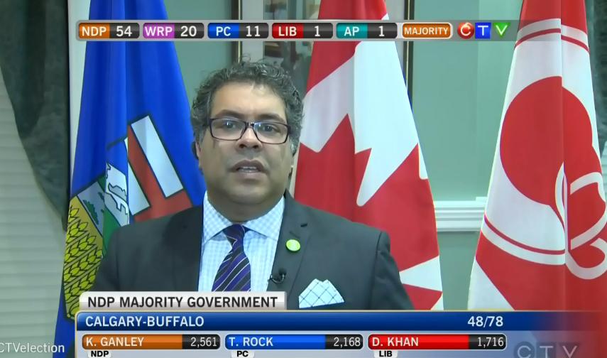 CTVCalgary's tweet photo. Mayor @nenshi reacts to the results of Alberta Election 2015... http://t.co/xeqP7zsPkv #abvote http://t.co/N3R4DOCoNg