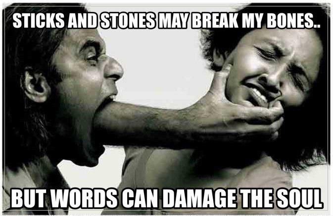 Belliesnbeats's tweet photo. This meme brings awareness on how domestic violence isn't only physical. It can damage you mentally &amp; emotionally. http://t.co/WOlELdCOym