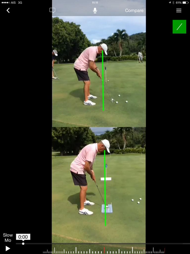 chick_pro's tweet image. #PuttingLesson 
Huge improvement of eye position today for student Peter G
#RightAimBias #PuttingPrinciples #Eyes👀