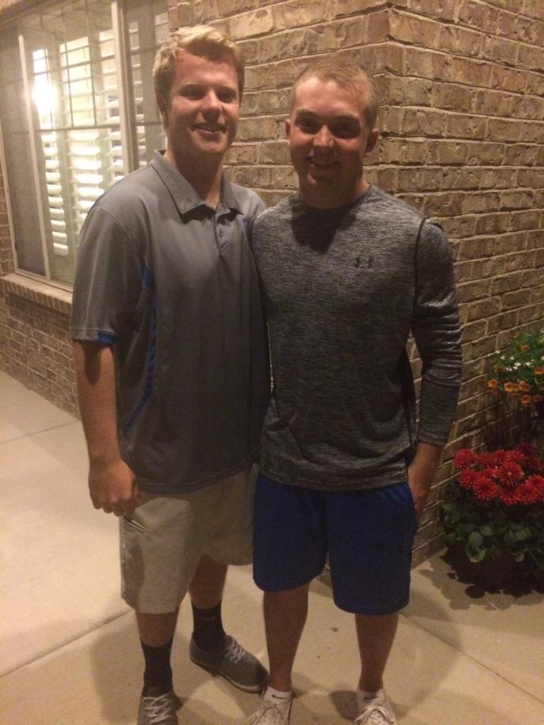 TrevStud's tweet photo. Saying bye to cole π’ he'll kill it in Atlanta tho!! #flyhighmyfriend http://t.co/NxnJ9B4bxN