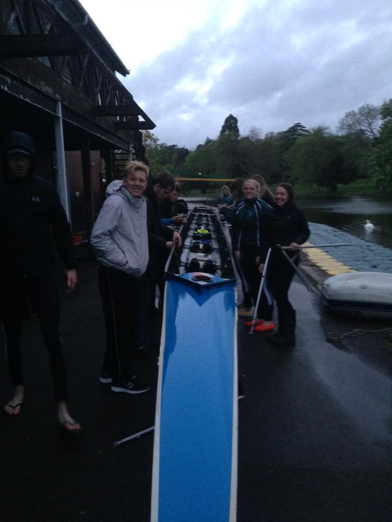 RVCBC1's tweet photo. Almost ready to get on the water! #100krow http://t.co/HaH4wHooCq