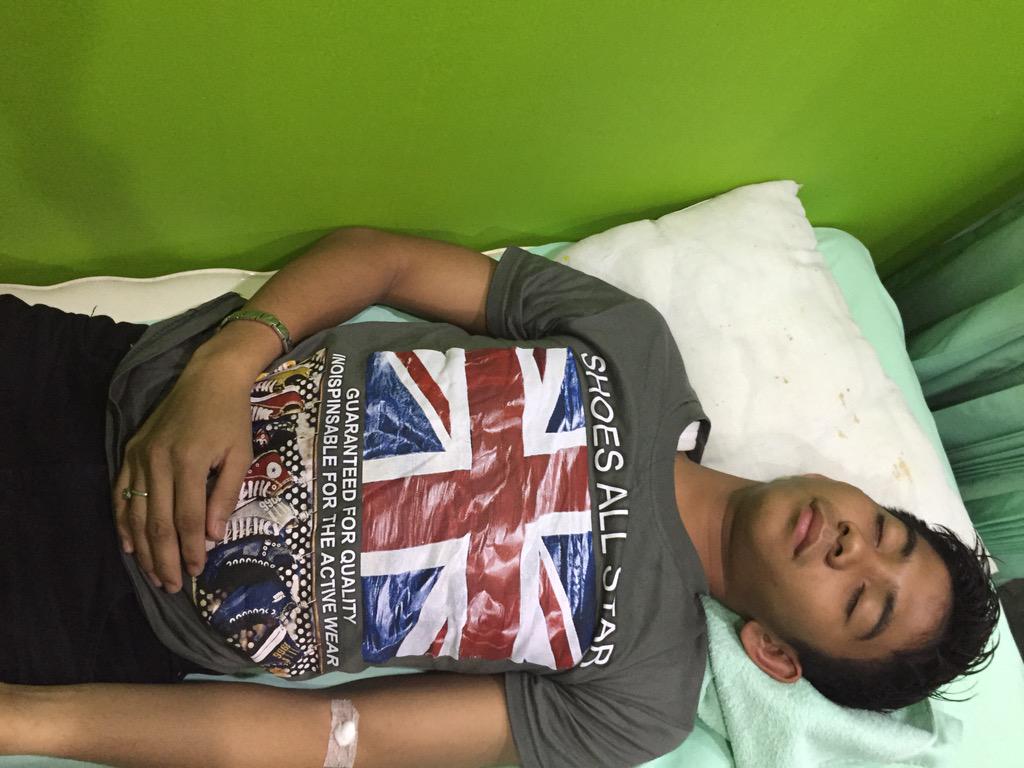 Alhmdulh sekarang udah baikan kondisininya,
Mkasih nya temanku #2rlovers dn #kidholics atas doa kalian semuanya💕❤️😊😘😘