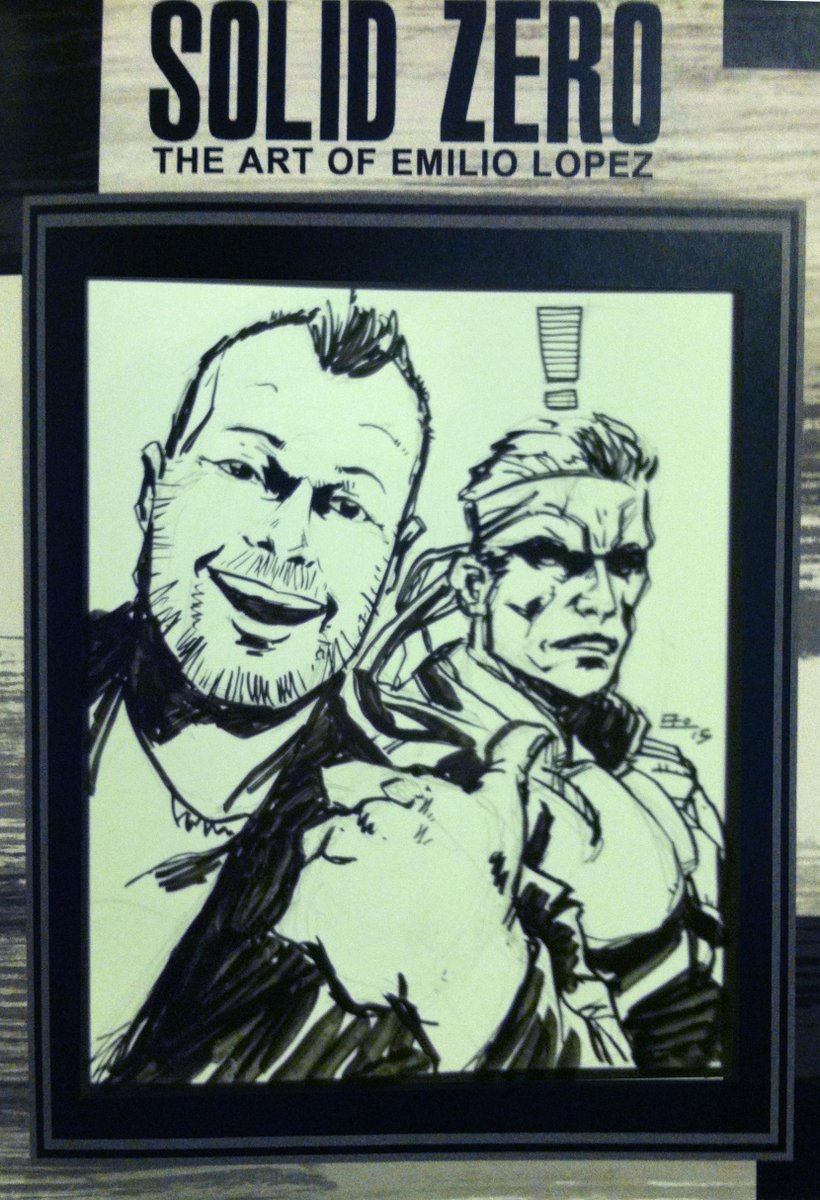 EMannLand's tweet image. Here is a is a special #MGS sketch for @rob_pearson86 of #PSAccess @PlayStationUK