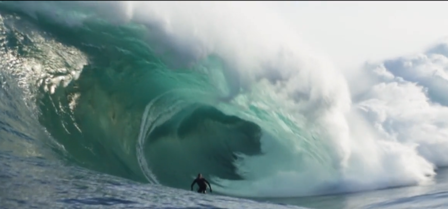 Surfer's tweet photo. Shipstern's bluff is Teahupoo's inverse-opposite, evil twin.

VIDEO: http://t.co/jLJ5Hou9TN http://t.co/0jvDj7czxd