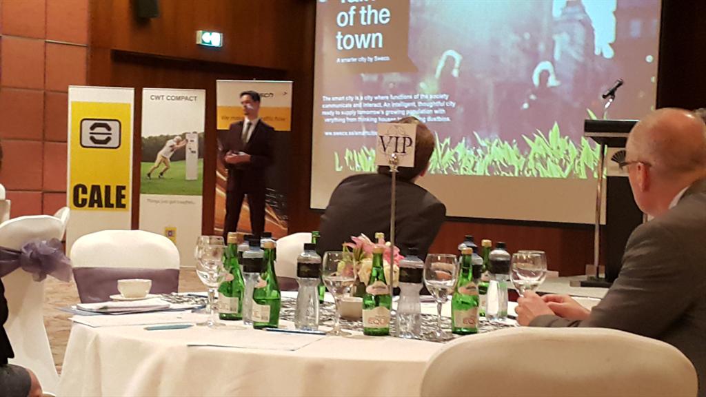 Acara kedutaan swedia menginisiasi smart city di indonesia.Kukar sudah lebih dulu dengan Groundbreaking smarcity.