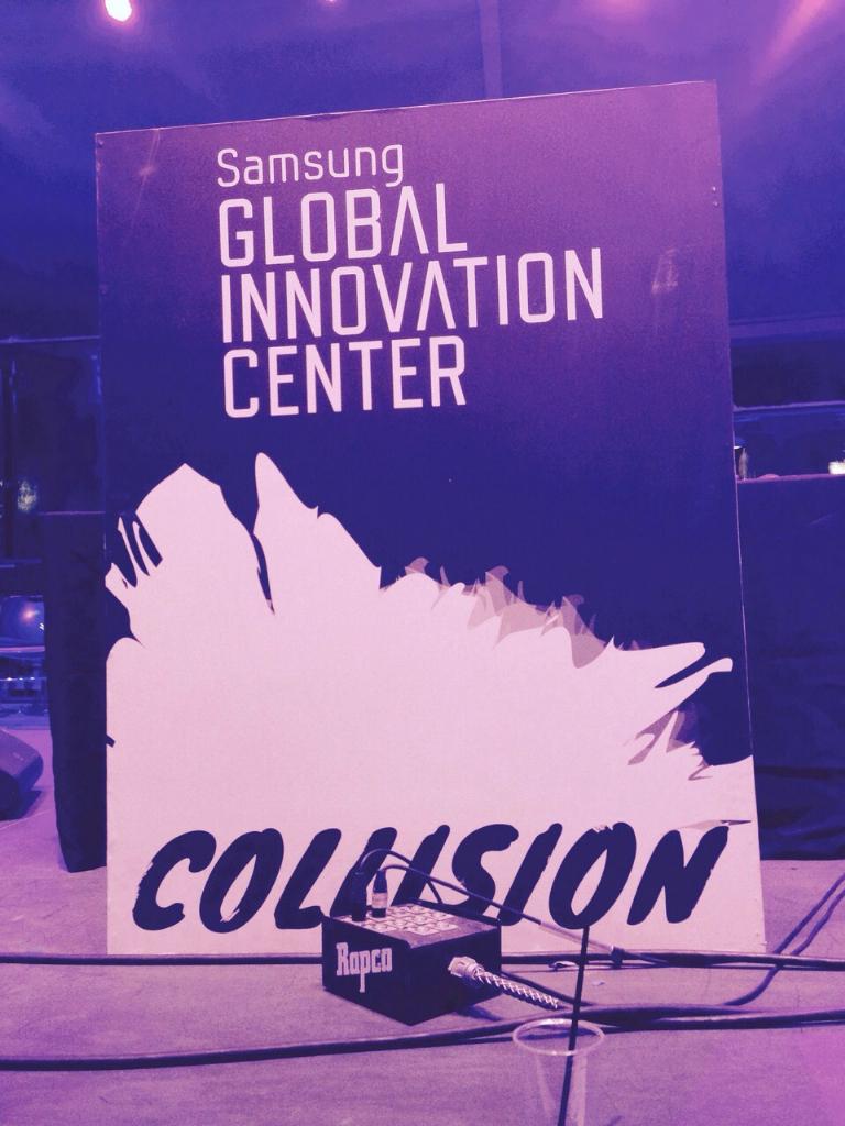 vulcantronics's tweet photo. We are presenting the first Preview of our flagship Product at the #CollisionConf 2015 @AkshetTewari http://t.co/T3lS3duV1u