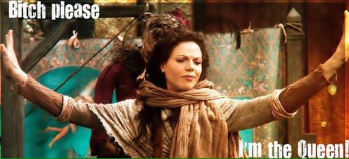 "Let's just take a second to just process that I am the Queen."