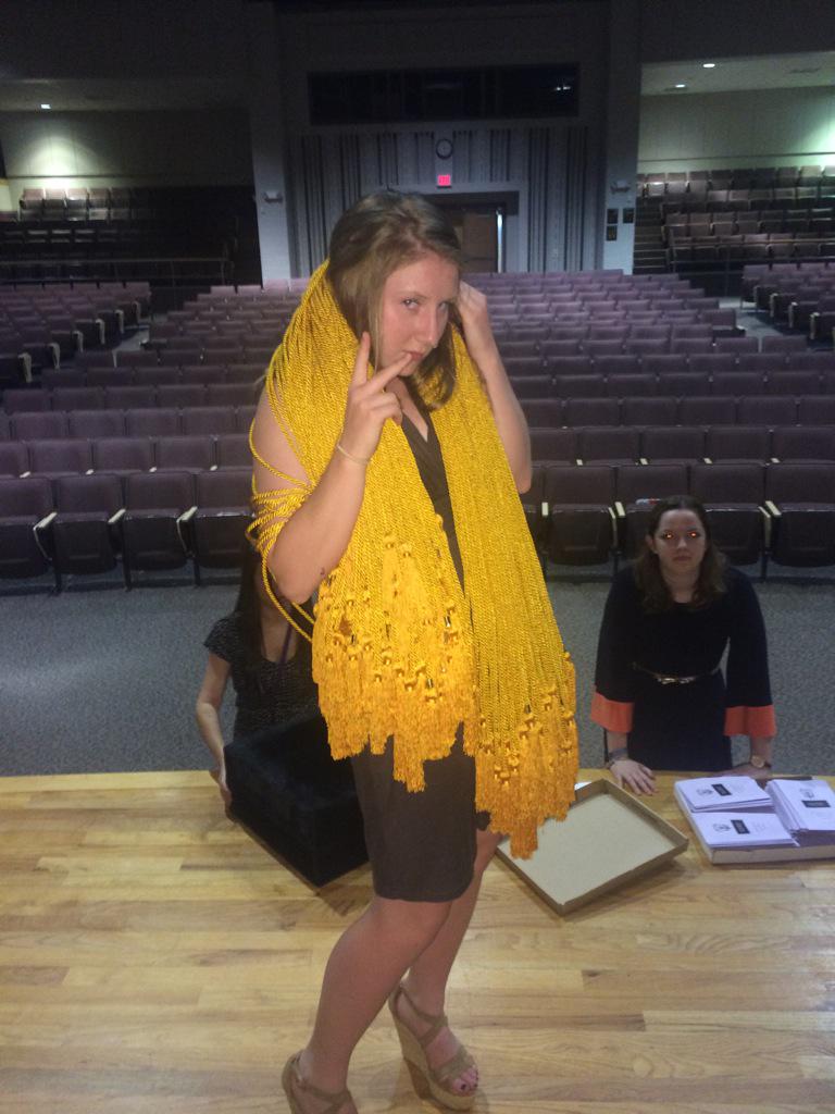 Graduating with honors (one hundred of them)