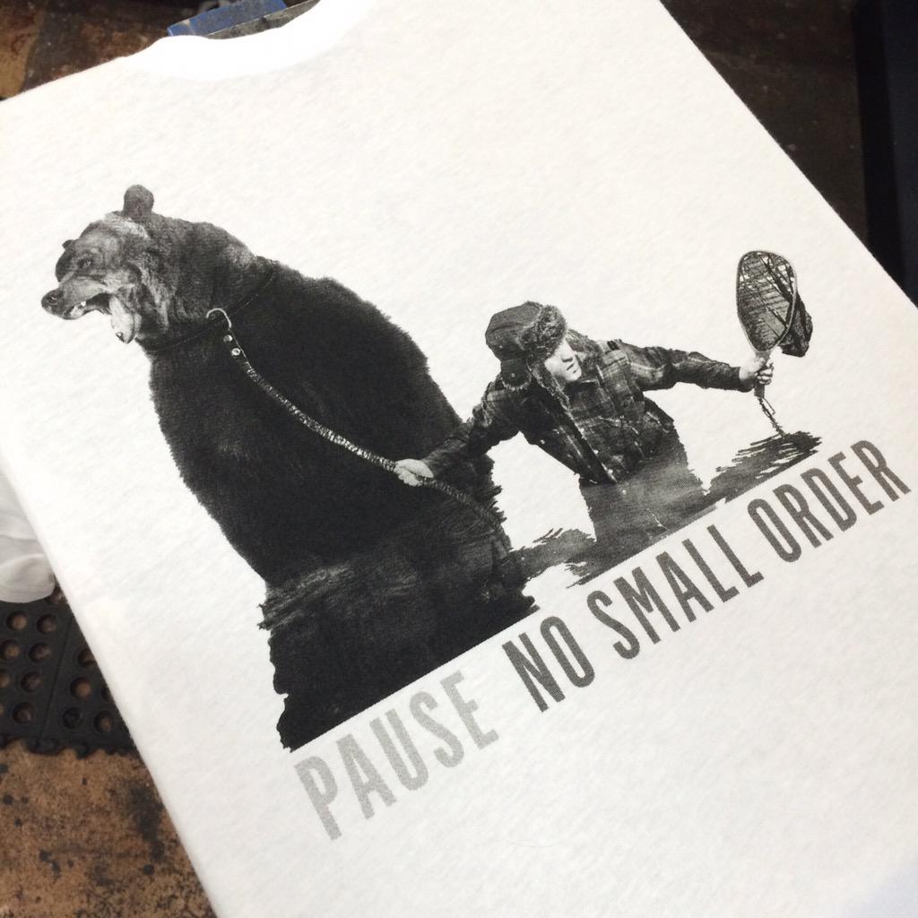 sundayprintco's tweet photo. Halftone prints made for @pausemc's new album #NoSmallOrder http://t.co/Tv1R2fuRbW