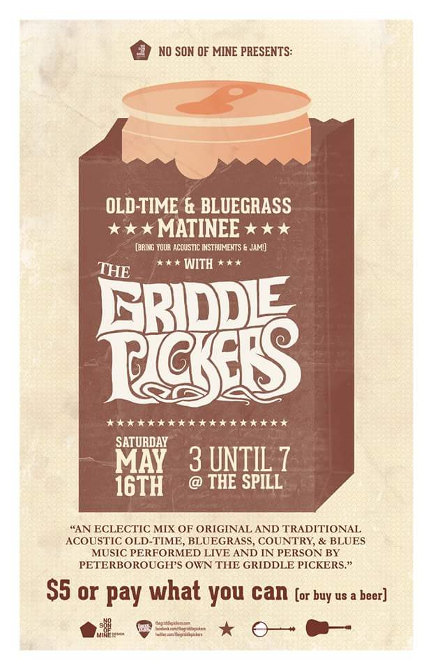 SeanNSOM's tweet photo. My latest poster for @GriddlePickers http://t.co/XzbGVOt0Sa