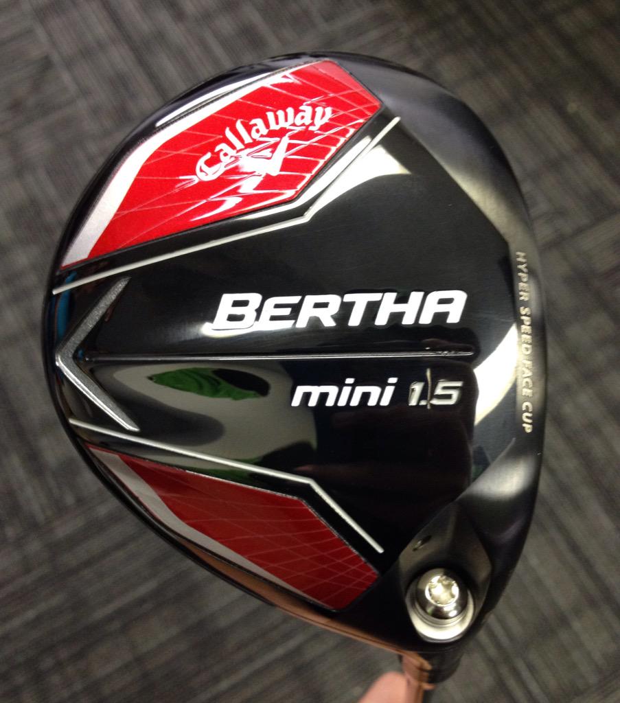 RDSBarath's tweet photo. @HashtagChad @HarryArnettCG @BruceCarroll11
I hit the @CallawayGolf Mini 1.5 today. It's a 🚀🚀🚀 rocket #Berthafast http://t.co/QCKogwjaLW