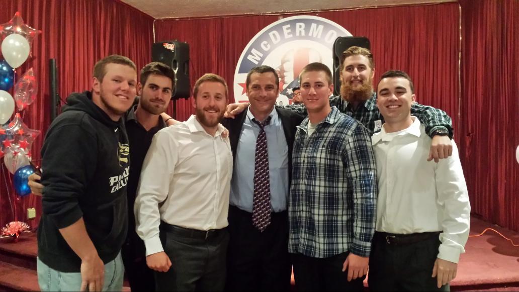 Big_Cat_22's tweet photo. Congratulations to @tommcdermottjr for winning his 4th term!!! http://t.co/pawRLRmfrq