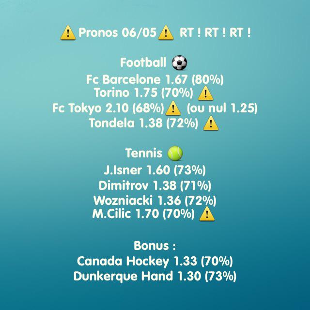 OwlPronos's tweet photo. ⚠️Pronos 06/06⚠️ RT ! RT ! RT !

Petite analyse de la nuit, lire conseils.
Avis LDC dans la journée.

#ParionsSport http://t.co/Smj28lu6JJ