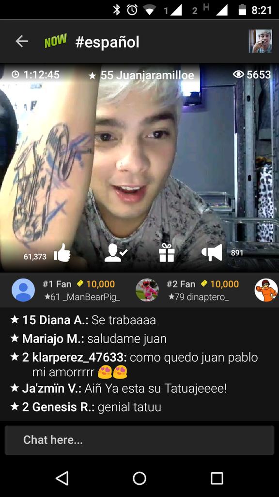 Johan_Mottaa's tweet photo. #JaramilloGettingATatto @Juanjaramilloe http://t.co/FonXrNuzJi
