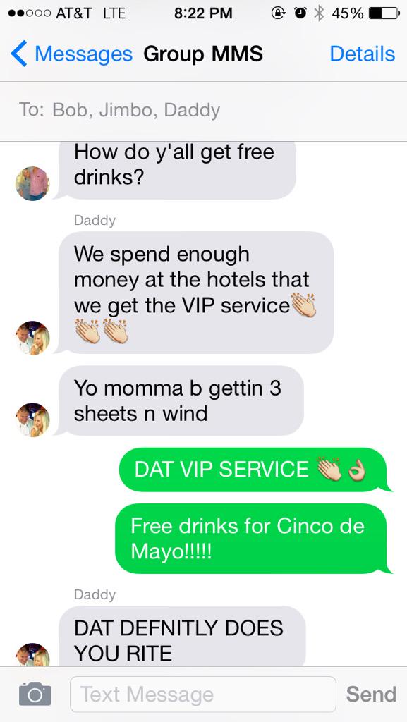 Lol dad is def feelin' himself this Cinco De Mayo 👏🎉