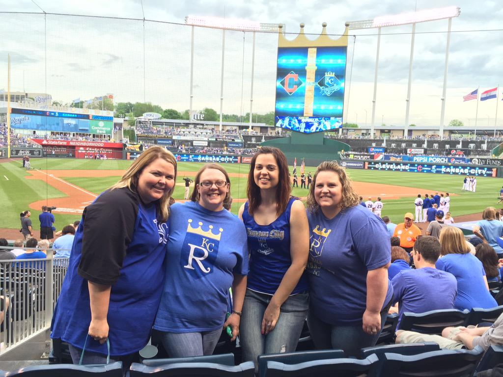 Girls night at the K! #royalssocial #CincoDeMayo