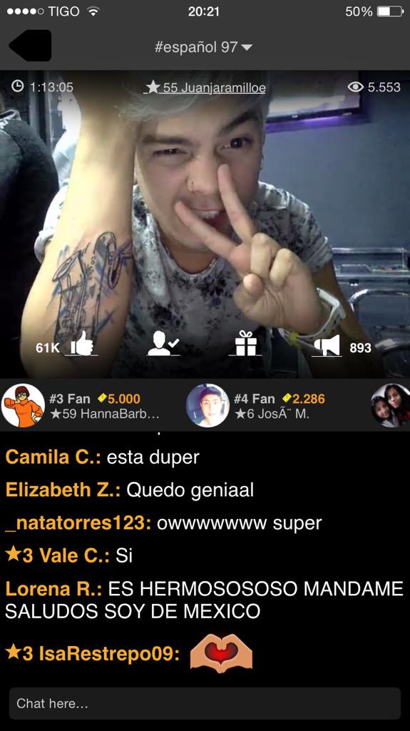 mafegalofreee's tweet photo. @Juanjaramilloe @Lasrtajaramillo #JaramilloGettingATattoo 🙊 me encanto tu tatuaje esta genial 🎷🎷🎷👊👊😘😘 http://t.co/WQxfAuAzU7