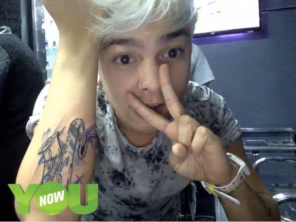 Fatima0126's tweet photo. @Juanjaramilloe #JaramilloGettingATattoo 👉 QUEDO HERMOSOOO! 👌😜 🐘❤ SI ME GUSTO :') http://t.co/Ndln7bfTWn