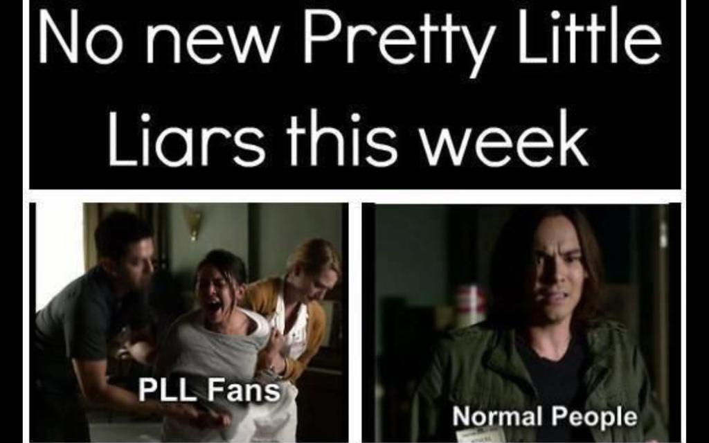 miss_jillyb's tweet image. This is exactly how #PLLFans feel!  I need #PrettyLittleLiars now! 🙏😭😭