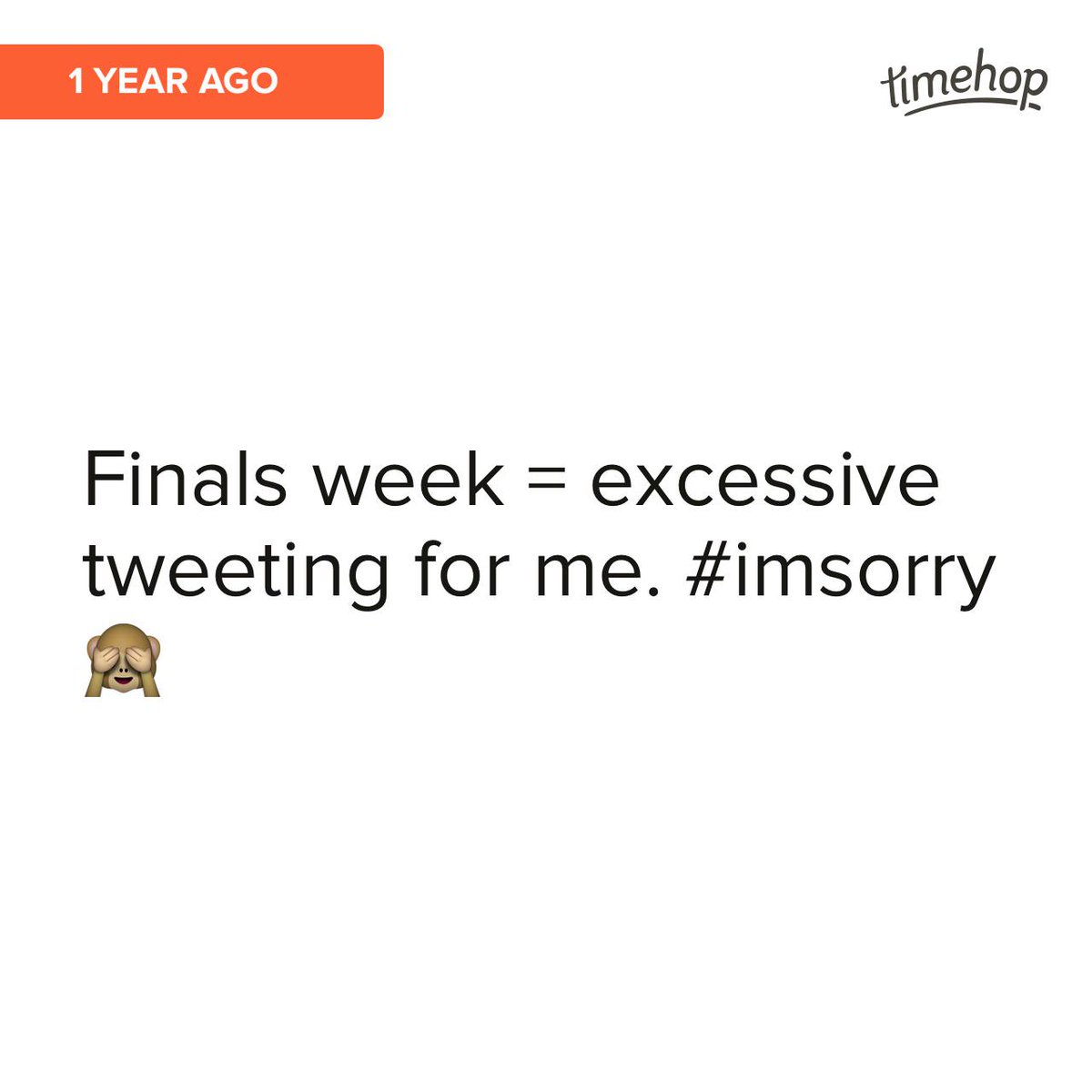 luhteeuh's tweet image. Should I be sorry about? Because I'm not. 💁🏽 #samethingdifferentyear timehop.com/c/t:4633276918…