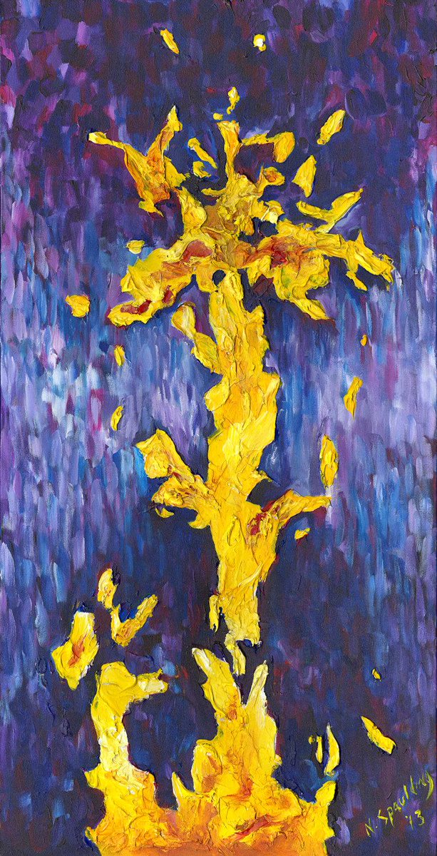 Nickyspaulding's tweet image. Large Original, Purple and Yellow Abstract, Purple Painting, Contempo… etsy.com/listing/129046… #Etsy #PurpleAbstract