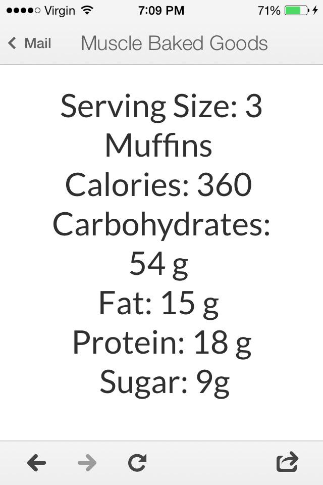 oldermuscleguy's tweet photo. 5% protein 6 grams protein each total caloric intake 360 calories . CEO is mentioning getting ripped? Yeah ripped off http://t.co/c0QDvWsPG7