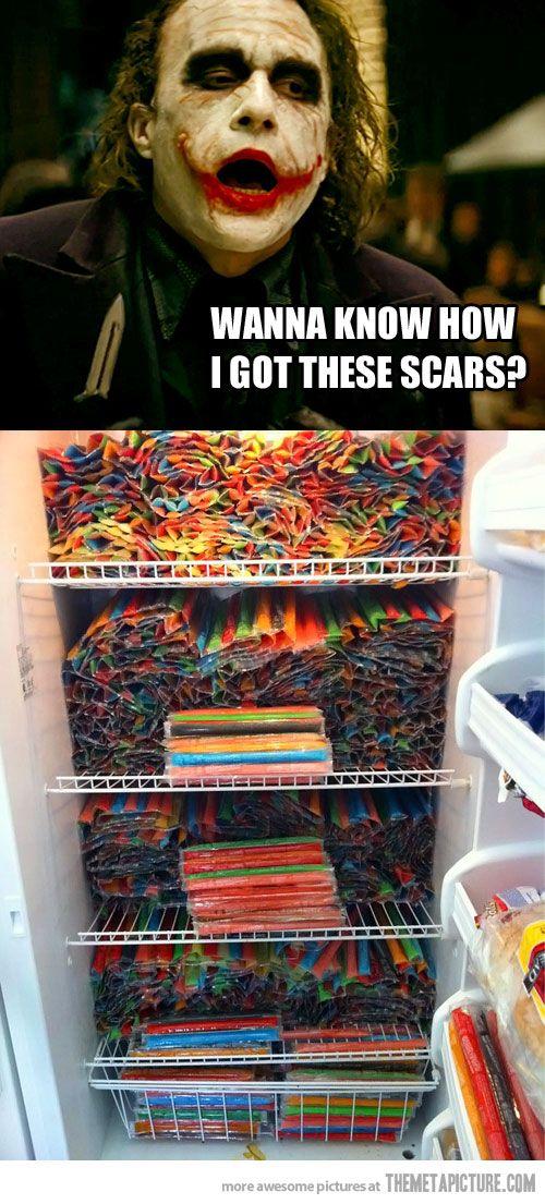 SuperheroSteel's tweet photo. #LMAO! #Joker.. http://t.co/RuT38DbQuE
