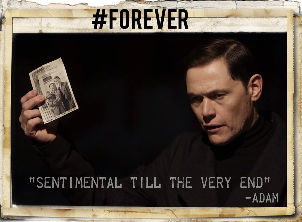 ForeverWriters's tweet photo. Henry and Adam showdown! #Forever @ForeverABC #RenewForever http://t.co/EvxMWn1C9A