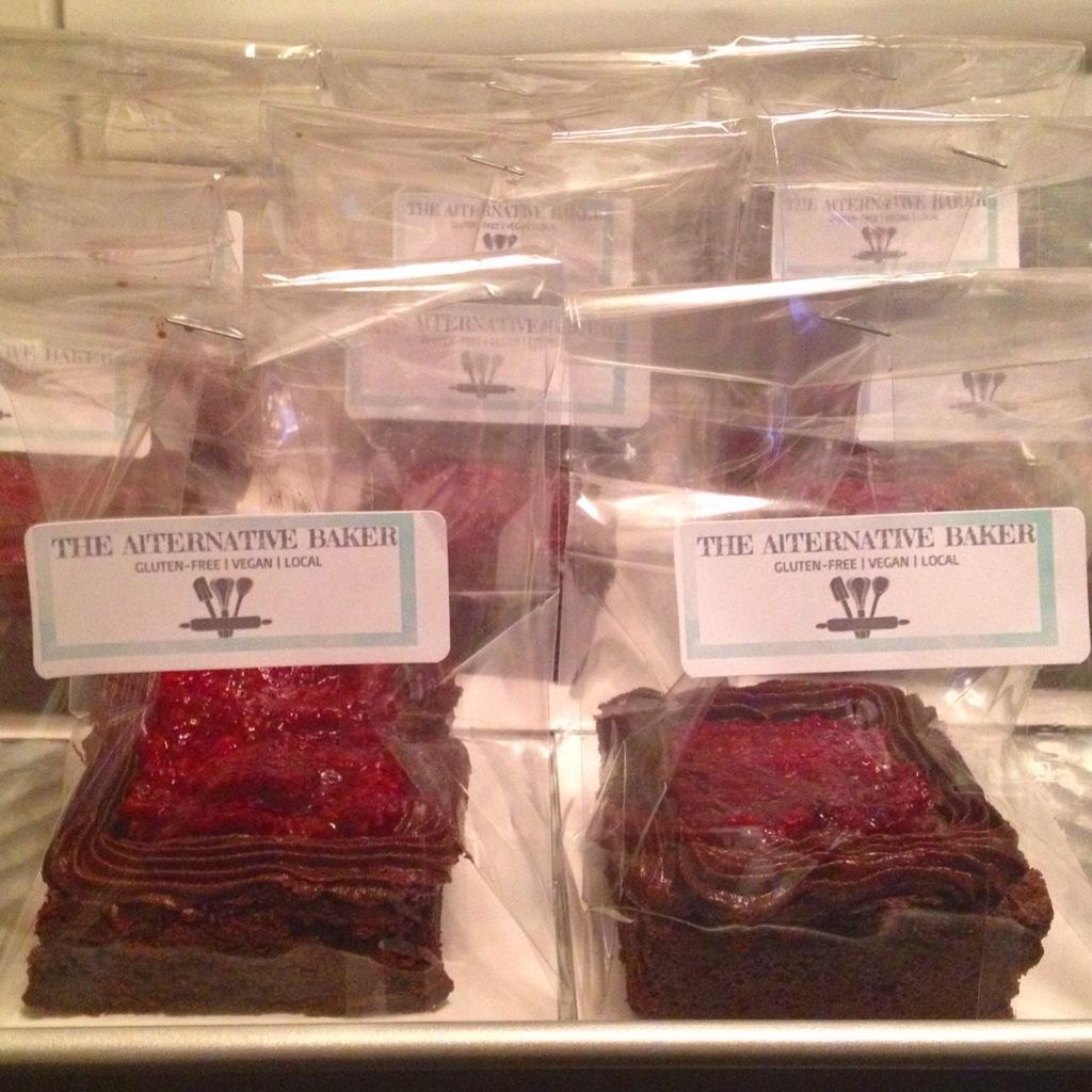 AlternativBaker's tweet photo. Opening day of the Burlington Farmers Market tomorrow! Come out and try our delicious #glutenfree &amp; #vegan brownies 🎉 http://t.co/IZiOxK4LXu