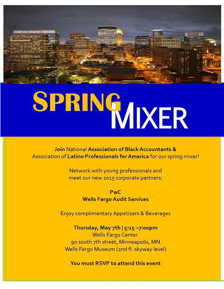 ALPFATC's tweet photo. In 2 days - May 7th - is our Spring Mixer with @NABAMN - sponsored by @PwC_LLP &amp; @WellsFargo http://t.co/NHncJthifa