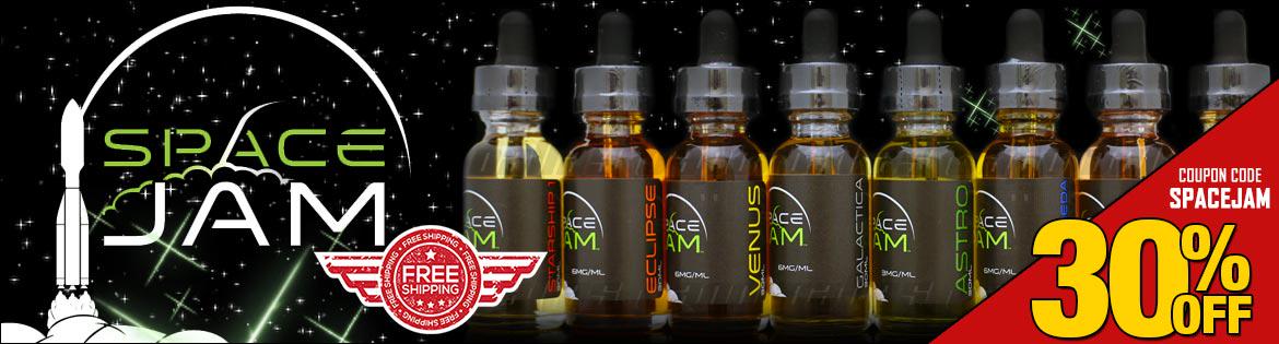 DallasVapors's tweet photo. FREE SHIPPING &amp; 30% OFF all SPACE JAM eliquids for a limited time! #vapelife #SpaceJam #vape http://t.co/ls9D71nP0w http://t.co/XG9UN7AH8t