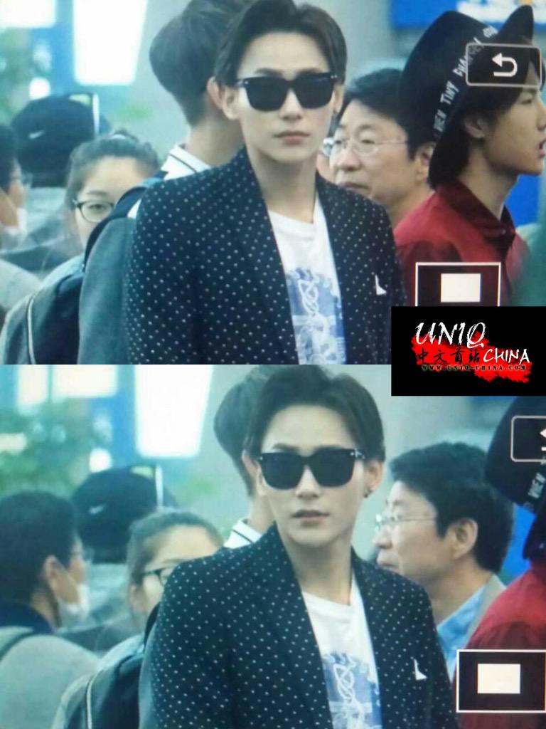 UNIQ_FC_Thai's tweet photo. [Preview]150506 #UNIQ @ ICN Airport 
Cr. @UNIQ_CHINA http://t.co/KoI0l1DGRg