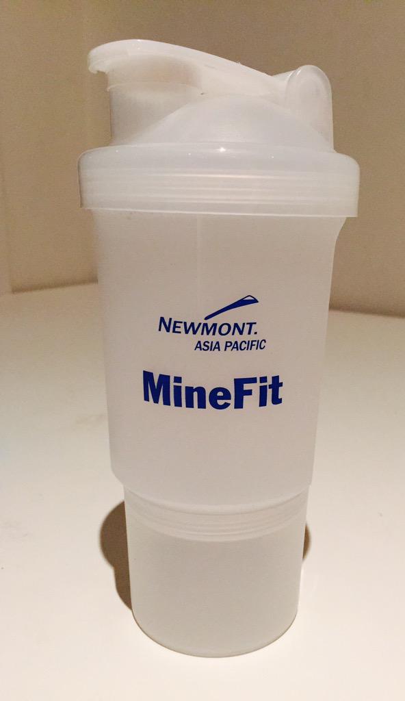 Cool new protein shakers for <a href="/Newmont/">Newmont, Michael</a> MineFit program 

#fitness #greatidea #MineFit #mining #MiningWeek
