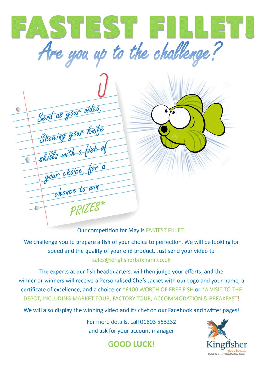 Kingfisher_BXM's tweet image. Okay, this months competition, is a filleting competition see below! @derekkingfisher @LauraMooney29 @cathydando