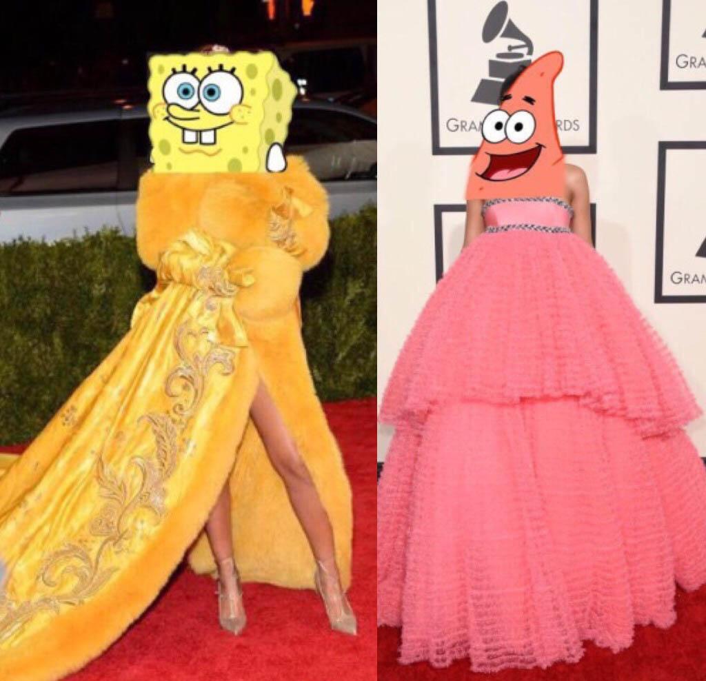 MFrannieStore's tweet image. But I want to say is that  #Rihanna what a little poor lady... haha &amp;lt;3 #metgala #metgala2015