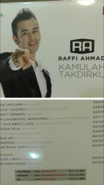 RaffiAhmadLagi's tweet photo. Belii album akuu donkkk@Bellaudya829 @melly_goeslaw @BBBZoNe http://t.co/upRfDCz3uI