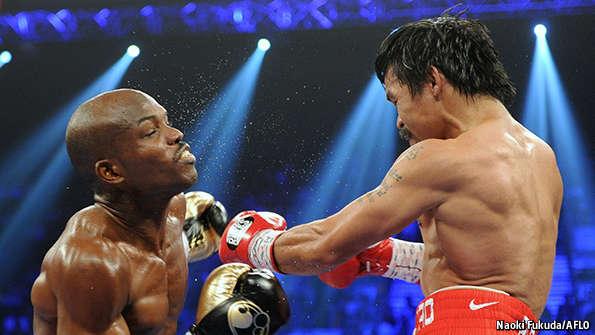 The "fight of the century" didn't end in a knockout. But here's how one works econ.st/1QhMnFz