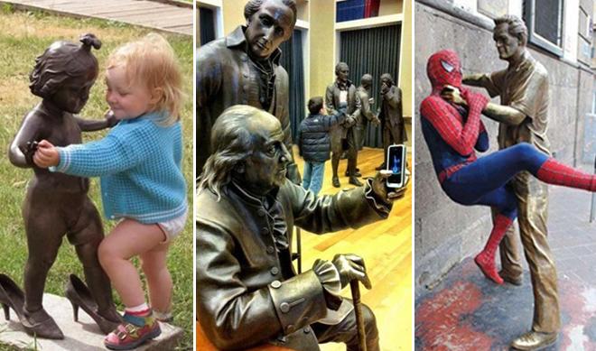 emocionante2's tweet photo. 24 Imágenes de personas posando con estatuas de forma muy creativa:
http://t.co/MJFwVr5DUx http://t.co/RP6CtA8Yoo