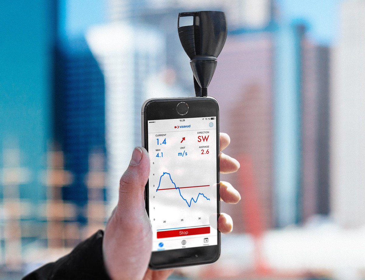 SmokingDesign's tweet image. Vaavud v2 Smartphone #WindMeter bit.ly/1DRQe4q Turn your smartphone into a high-tech #meteorological tool!