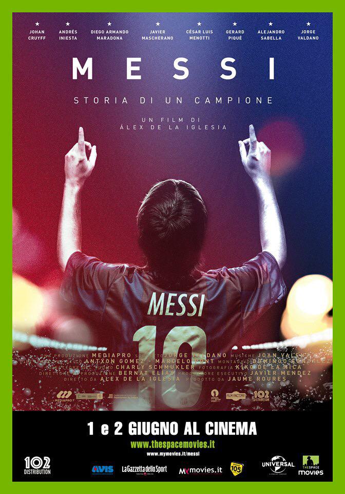 The Space Cinema: la storia di Leo Messi in un film