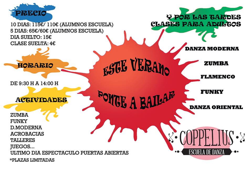 YA PODÉIS RESERVAR PLAZA PARA LA ESCUELA DE VERANO