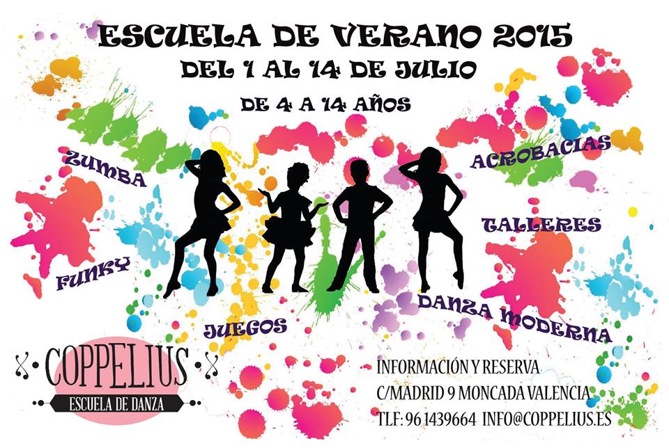 CoppeliusDanza's tweet photo. YA PODÉIS RESERVAR PLAZA PARA LA ESCUELA DE VERANO http://t.co/cHFLEYtTex