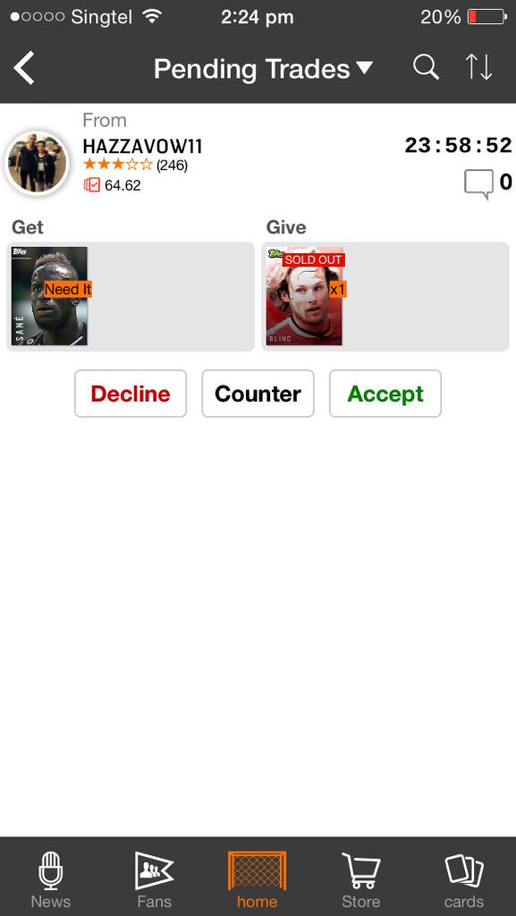 ffadded's tweet photo. IS THIS A GOOD TRADE??? http://t.co/95FUNH3M4r