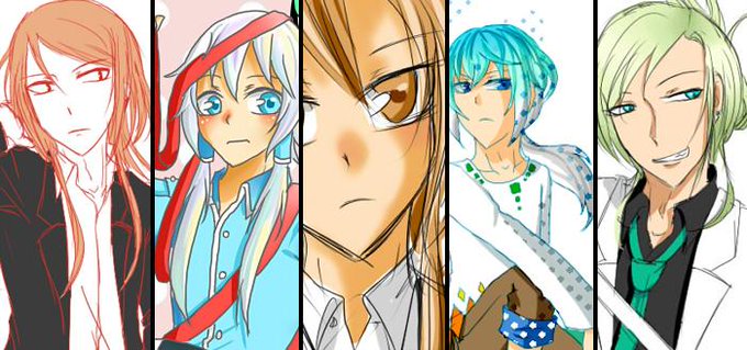 長髪男子のtwitterイラスト検索結果 古い順